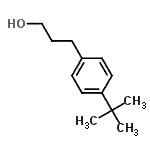 CAS 登录号：78574-08-0， 3-[4-(2-甲基-2-丙基)苯基]-1-丙醇