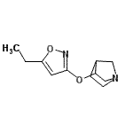 CAS#: 785751-25-9, 3-[(5-Ethyl-1,2-oxazol-3-yl)oxy]-1-azabicyclo[2.2.1]heptane