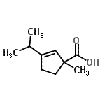 CAS#: 785815-66-9, 3-Isopropyl-1-methyl-2-cyclopentene-1-carboxylic acid