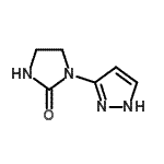 CAS 登录号：785834-47-1， 1-(1H-吡唑-3-基)-2-咪唑烷酮