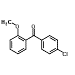CAS#: 78589-10-3, (4-Chlorophenyl)(2-methoxyphenyl)methanone