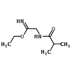 CAS 登录号：786616-72-6， 乙基2-(异丁酰基氨基)乙亚氨酸酯