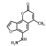 CAS 登录号：786628-39-5， 6-肼基-4-甲基-2H-呋喃并[2,3-h]苯并吡喃-2-酮
