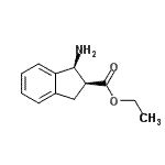 CAS 登录号：786631-66-1， 乙基(1S,2S)-1-氨基-2-茚满羧酸酯