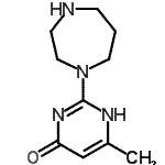 CAS#: 786660-74-0, 2-(1,4-Diazepan-1-yl)-6-methyl-4-pyrimidinol