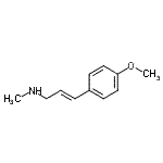 CAS#: 786674-69-9, (2E)-3-(4-Methoxyphenyl)-N-methyl-2-propen-1-amine