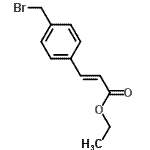 CAS 登录号：78712-67-1， 乙基(2E)-3-[4-(溴甲基)苯基]丙烯酸酯