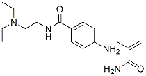 CAS#: 78723-47-4, N-[2-(Diethylamino)Ethyl]-4-[(2-Methyl-1-Oxo-2-Propen-1-Yl)Amino]-Benzamide