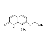 CAS 登录号：787510-48-9， 7-(乙基氨基)-8-甲基-2(1H)-喹啉酮