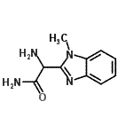 CAS#: 787519-96-4, 2-Amino-2-(1-methyl-1H-benzimidazol-2-yl)acetamide
