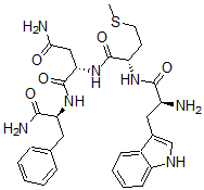 CAS 登录号：78758-93-7， 色氨酰-蛋氨酰-天冬氨酰胺酰-苯丙氨酰胺