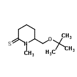 CAS#: 787636-56-0, 1-Methyl-6-{[(2-methyl-2-propanyl)oxy]methyl}-2-piperidinethione