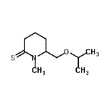 CAS#: 787636-57-1, 6-(Isopropoxymethyl)-1-methyl-2-piperidinethione