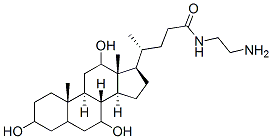 CAS 登录号：78793-09-6， (4R)-N-(2-氨基乙基)-4-[(3R,5S,7R,8R,9S,10S,12S,13R,14S,17S)-3,7,12-三羟基-10,13-二甲基-2,3,4,5,6,7,8,9,11,12,14,15,16,17-十四氢-1H-环戊并[a]菲-17-基]戊酰胺