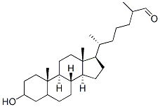 CAS#: 78801-18-0, (6R)-6-[(3R,5R,8R,9S,10S,13R,14S,17R)-3-Hydroxy-10,13-Dimethyl-2,3,4,5,6,7,8,9,11,12,14,15,16,17-Tetradecahydro-1H-Cyclopenta[a]Phenanthren-17-Yl]-2-Methylheptanal
