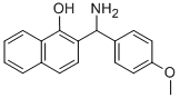 CAS 登录号：788157-75-5， 2-[氨基-(4-甲氧基-苯基)-甲基]-萘-1-醇