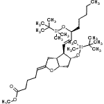 CAS#: 78824-82-5, Methyl (5Z,9alpha,11alpha,13E,15S)-11,15-bis{[dimethyl(2-methyl-2-propanyl)silyl]oxy}-6,9-epoxyprosta-5,13-dien-1-oate
