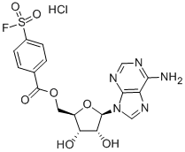 CAS#: 78859-42-4, 5'-p-Fluorosulfonyl-Benzoyladenosine Hydrochloride