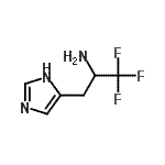 CAS#: 788778-86-9, 1,1,1-Trifluoro-3-(1H-imidazol-4-yl)-2-propanamine