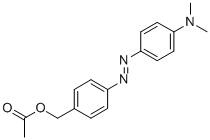 CAS 登录号：78914-75-7， [4-(4-二甲基氨基苯基)偶氮苯基]甲基乙酸酯