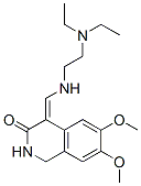 CAS 登录号：78915-25-0， (4Z)-4-[(2-二乙基氨基乙胺)亚甲基]-6,7-二甲氧基-1-苯基-1,2-二氢异喹啉-3-酮