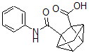 CAS 登录号：78941-77-2， 5-((苯基氨基(羰基)四环(3.2.0.02,7.0(4,6))庚烷-2-羧酸