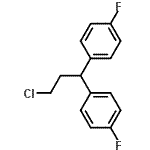 CAS#: 78987-80-1, 1,1'-(3-Chloro-1,1-propanediyl)bis(4-fluorobenzene)