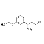 CAS#: 790227-18-8, 3-Amino-3-(3-ethoxyphenyl)-1-propanol