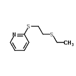 CAS#: 79032-21-6, 2-{[2-(Ethylsulfanyl)ethyl]sulfanyl}pyridine