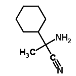 CAS#: 790611-03-9, 2-Amino-2-cyclohexylpropanenitrile