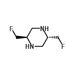 CAS#: 790625-04-6, (2R,5S)-2,5-Bis(fluoromethyl)piperazine