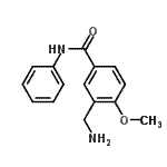 CAS 登录号：790644-55-2， 3-(氨基甲基)-4-甲氧基-N-苯基苯甲酰胺