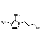 CAS#: 790652-93-6, 3-(4,5-Diamino-1H-pyrazol-1-yl)-1-propanol