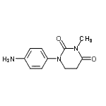 CAS 登录号：791021-42-6， 1-(4-氨基苯基)-3-甲基二氢-2,4(1H,3H)-嘧啶二酮