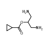 CAS#: 791045-87-9, 1,3-Diamino-2-propanyl cyclopropanecarboxylate