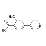 CAS#: 791047-63-7, 2-Methyl-4-(4-pyridinyl)benzoic acid