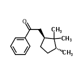 CAS 登录号：791104-81-9， 1-苯基-2-[(1S,3R)-2,2,3-三甲基环戊基]乙酮