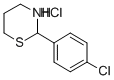 CAS#: 79128-44-2, 2-(4-Chlorophenyl)-1,3-Thiazinane Hydrochloride