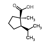 CAS#: 791534-28-6, (1R,2R)-2-Isopropyl-1-methylcyclopentanecarboxylic acid