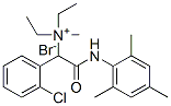 CAS#: 79154-29-3, (2-Chlorophenyl)Methyl-Diethyl-[2-Oxo-2-[(2,4,6-Trimethylphenyl)Amino]Ethyl]Azanium Bromide