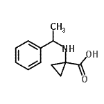 CAS#: 791555-07-2, 1-[(1-Phenylethyl)amino]cyclopropanecarboxylic acid