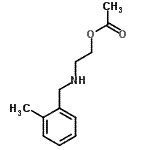 CAS#: 791577-43-0, 2-[(2-Methylbenzyl)amino]ethyl acetate