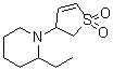 CAS#: 791581-80-1, 1-(1,1-Dioxido-2,3-dihydro-3-thiophenyl)-2-ethylpiperidine