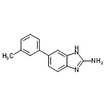 CAS#: 791595-73-8, 6-(3-Methylphenyl)-1H-benzimidazol-2-amine