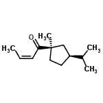 CAS#: 791620-66-1, (2Z)-1-[(1R,3S)-3-Isopropyl-1-methylcyclopentyl]-2-buten-1-one