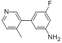 CAS#: 791644-60-5, 3-Fluoro-5-(4-Methyl-3-Pyridinyl)-Benzenamine