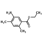 CAS 登录号：791722-05-9， 乙基5-氨基-2,4-二甲基苯甲酸酯