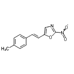 CAS#: 791852-87-4, 5-[(E)-2-(4-Methylphenyl)vinyl]-2-nitro-1,3-oxazole