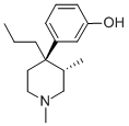 CAS 登录号：79201-85-7， 3-[(3R,4S)-1,3-二甲基-4-丙基哌啶-4-基]苯酚