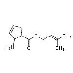CAS#: 792151-65-6, 3-Methyl-2-buten-1-yl 2-amino-3-cyclopentene-1-carboxylate